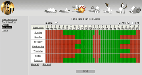 ProxEfence Screen shot